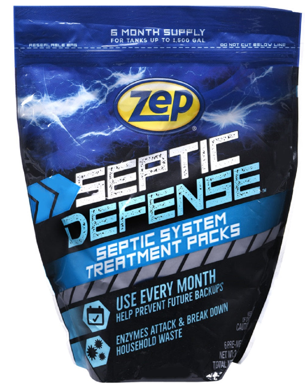 Zep ZSTP6 Septic System Treatment, 12 Oz.
