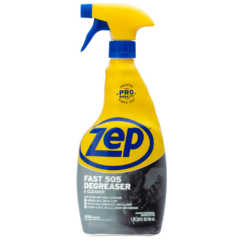 Zep ZU50532 Fast 505 Cleaner & Degreaser, 32 Oz, Lemon