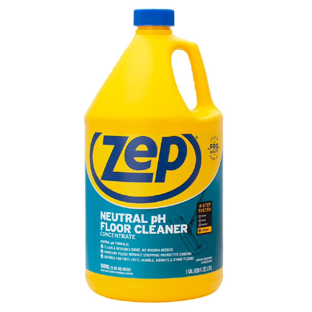 Zep ZUNEUT128 Floor Cleaner Liquid, 128 Oz