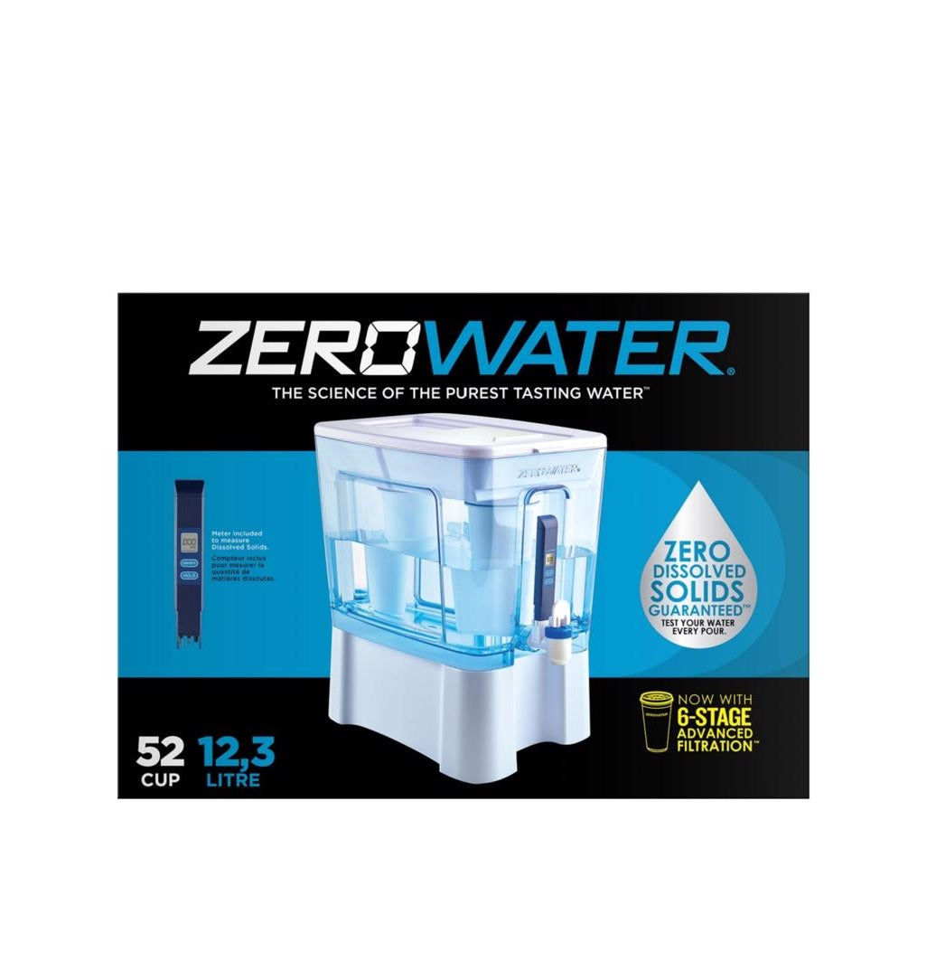 ZeroWater ZD52RR Water Filtration Dispenser, Blue/White