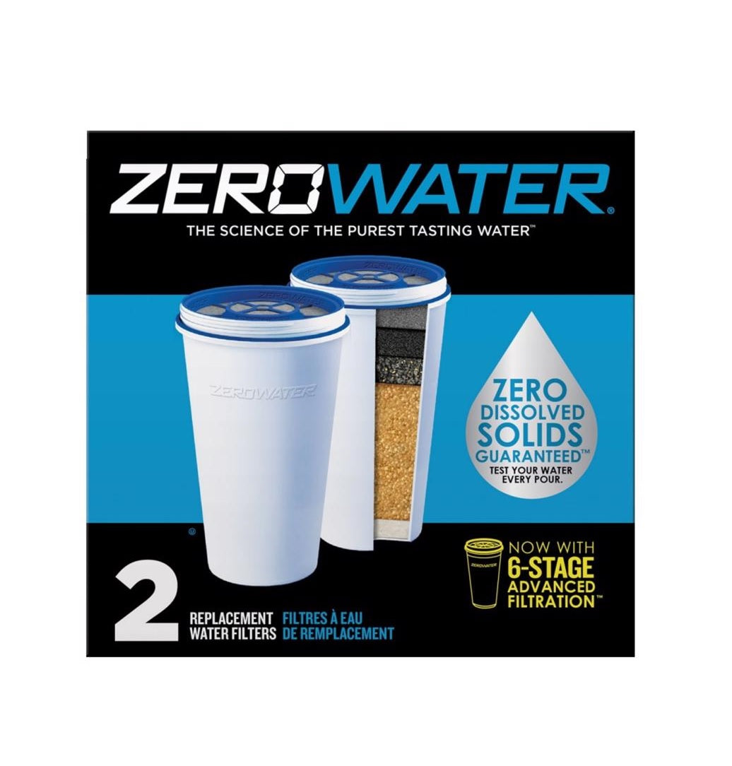ZeroWater ZF02 Replacement Pitcher Filter, Blue/White