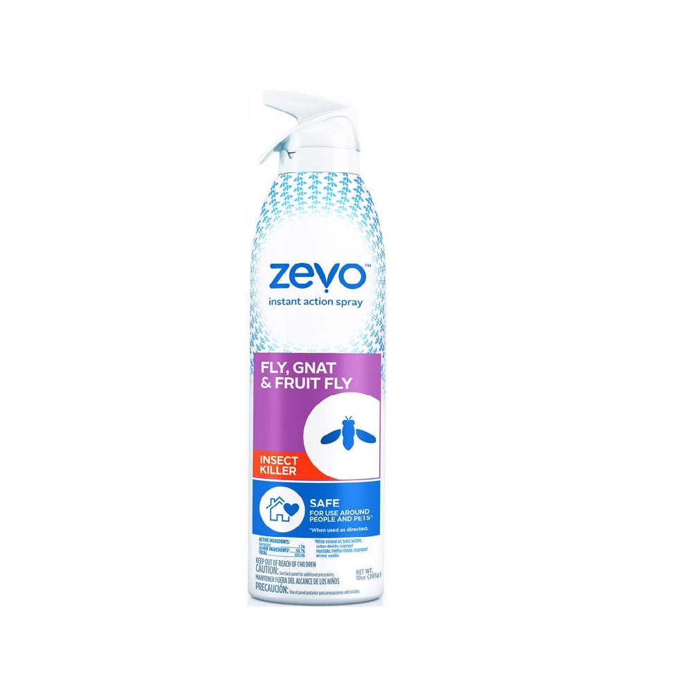 Zevo 01470 Organic Spray Flying Insecticide, 10 Oz