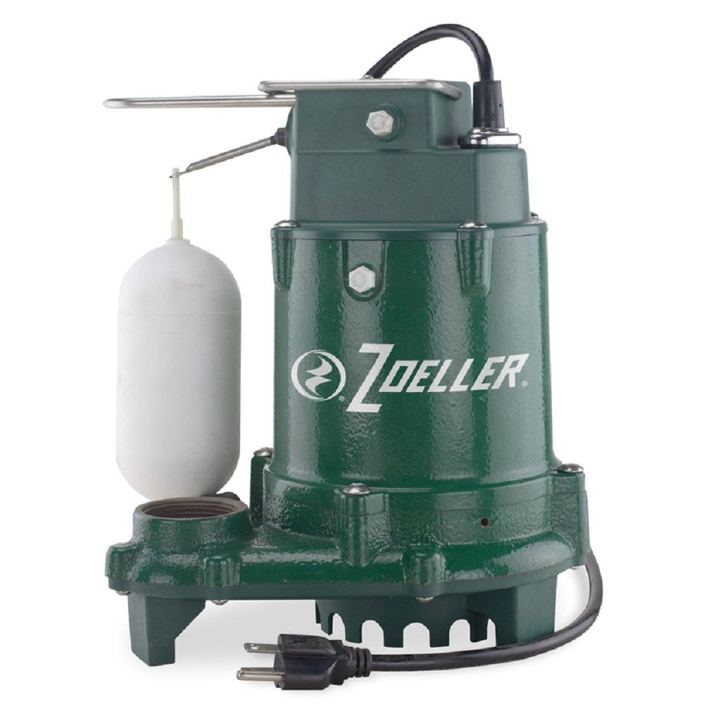 Zoeller 1052-0005 Submersible Sump Pump, Cast Iron