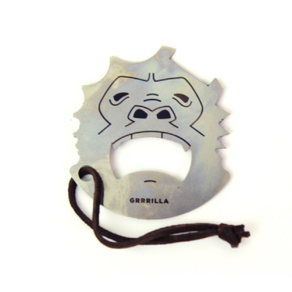Zootility Hunter & Gatherer 1210-WP-155 Grrrilla Grill Scraper/Meat Charms, Silver