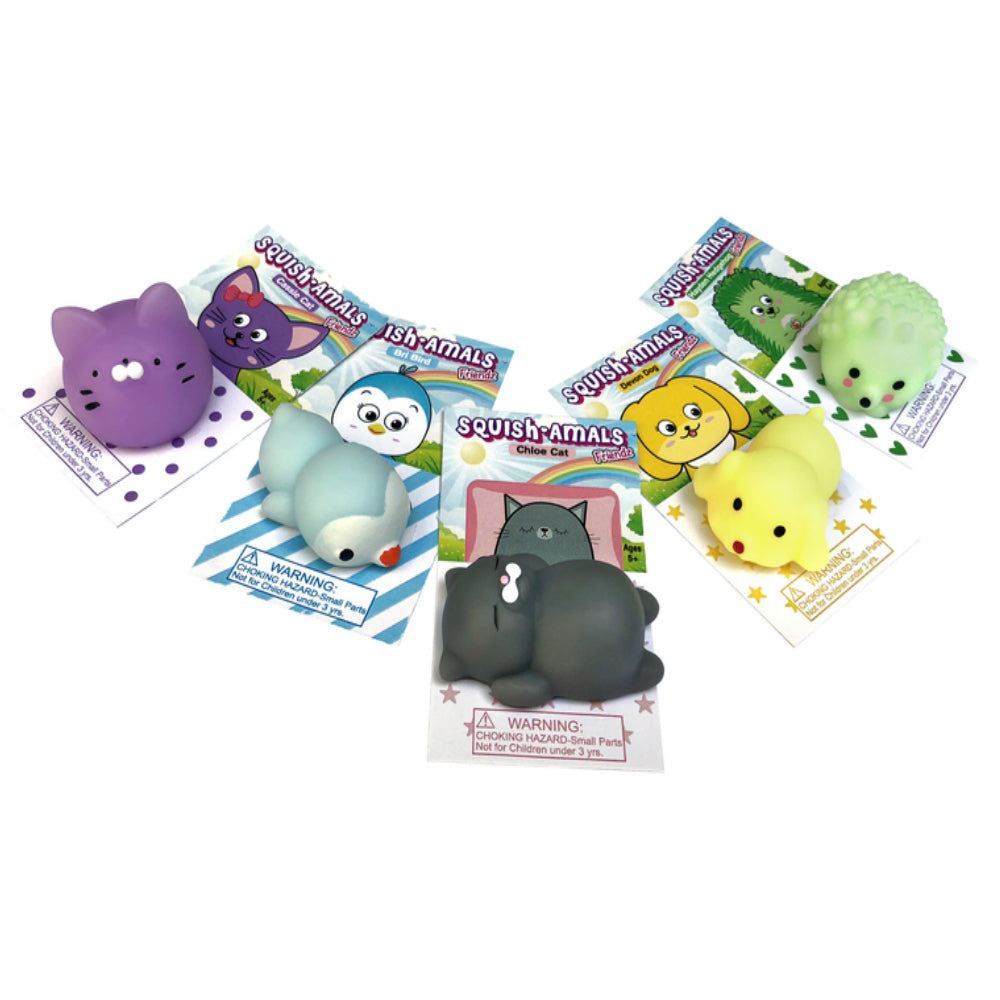 Zorbitz 2499 Squish-Amals Friendz Squishy Animal Toy, Plastic