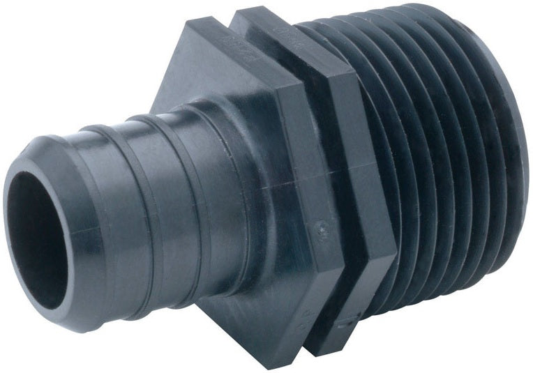 Zurn UP120A10 PEX Adapter, 1/2" x 1/2"