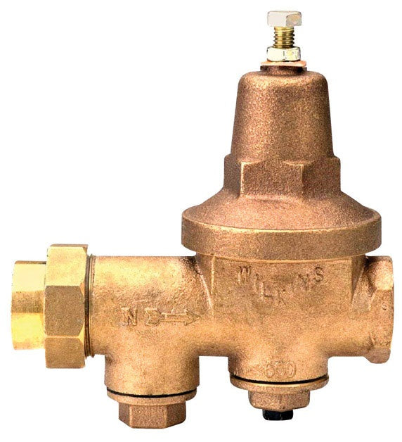 Zurn 114-600XL Wilkins Water Pressure Regulator Valve, Bronze