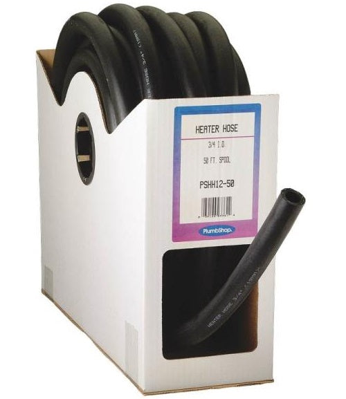 Abbott Rubber T62004003 Heater Hose Tubing Spool, 3/4" x 50', Black