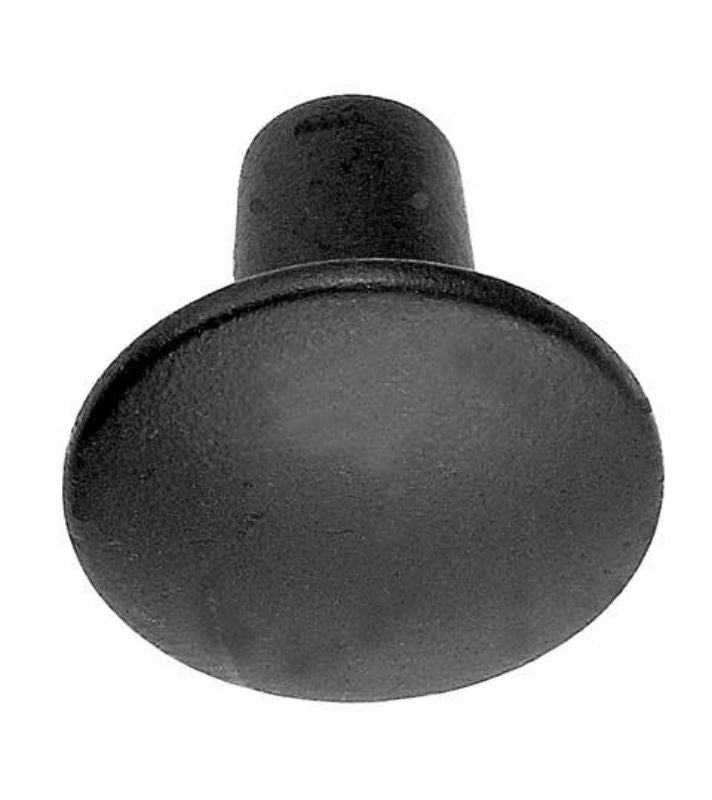 Acorn AP2BP Round Smooth Cabinet Knob, Black, 1-3/8"