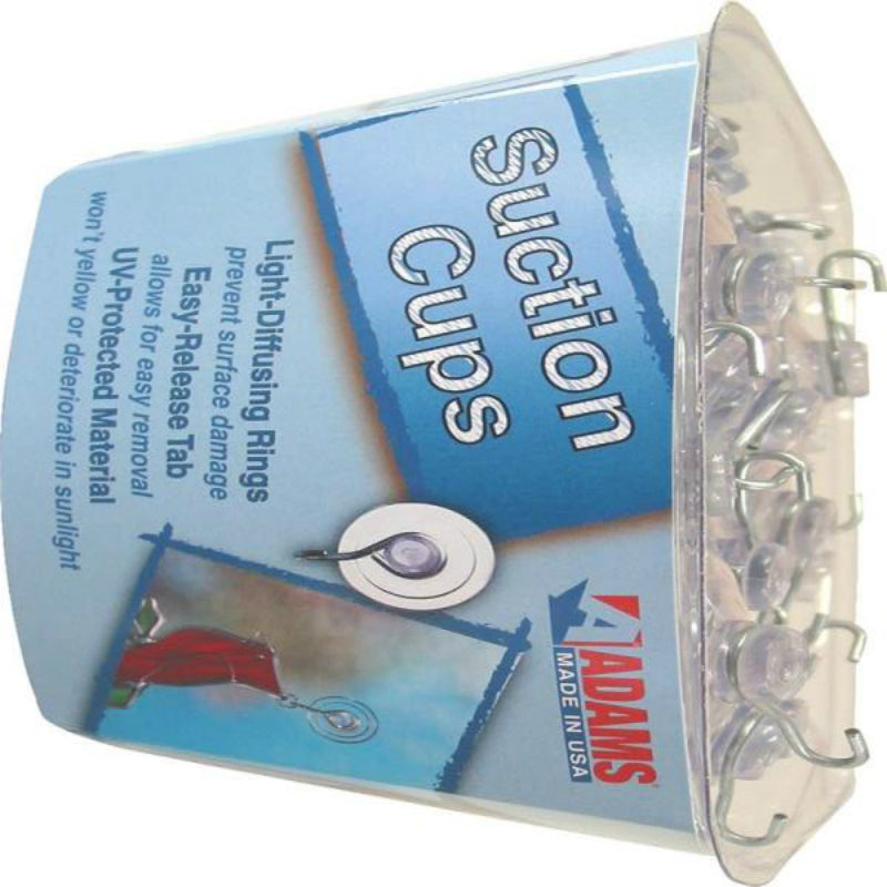 Adams 6500-74-3848 medium Suction Cup Hook, 1-3/4"