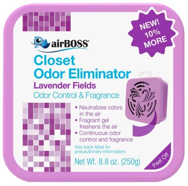 airBOSS 561LV.6T Closet Odor Eliminator, Lavender