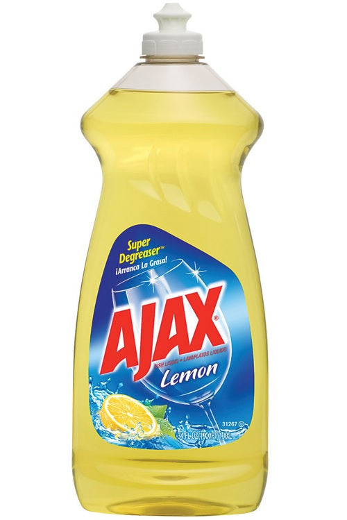 Ajax CPC 44673 Lemon Scent Liquid Dish Soap, 28 Oz