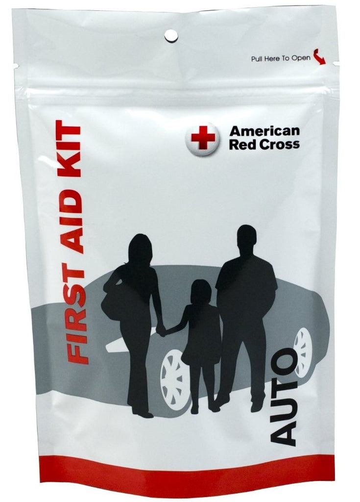 American Red Cross Auto First Aid Zip Kit, 32 Piece — LIfe and Home