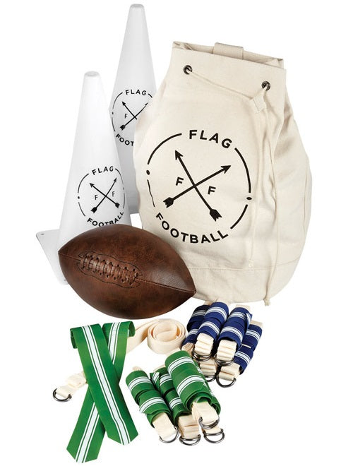 American Vintage 1333008 Outdoor Flag Football Set, 35 Piece