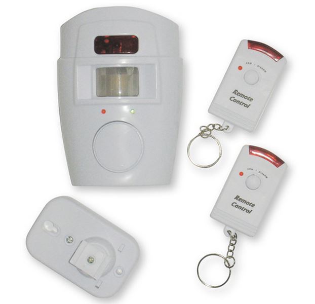 Westek SEC500 Wireless Motion Sensor Alarm With Remote Control