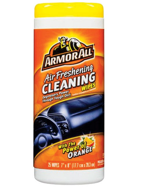 Armor All 10260 Orange Air Freshening Cleaning Wipes