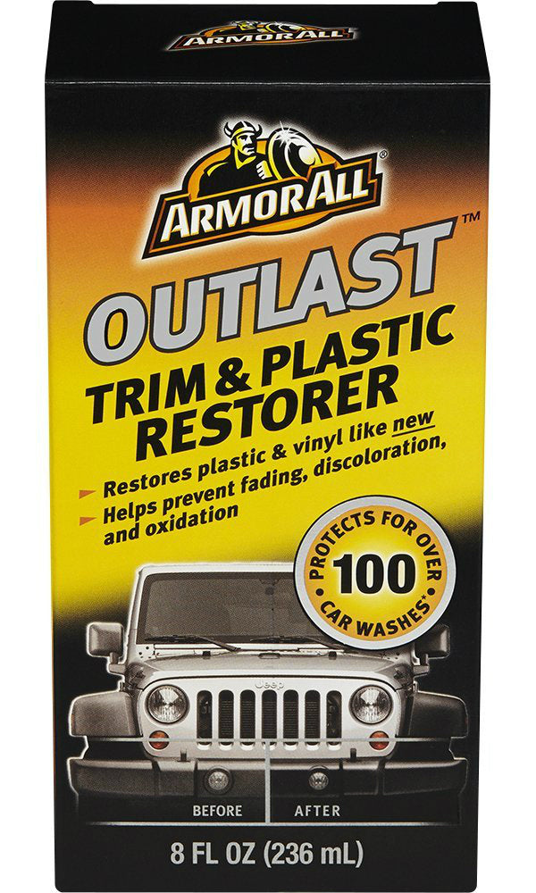 Armor All 17451 Outlast Trim & Plastic Restorer, 8 fl. oz.