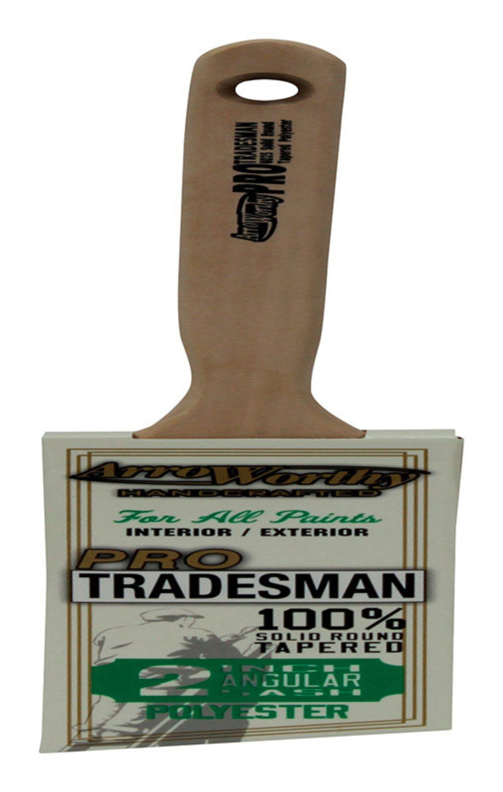 Arroworthy 6025 2 Pro Tradesman Paint Brush, 2"