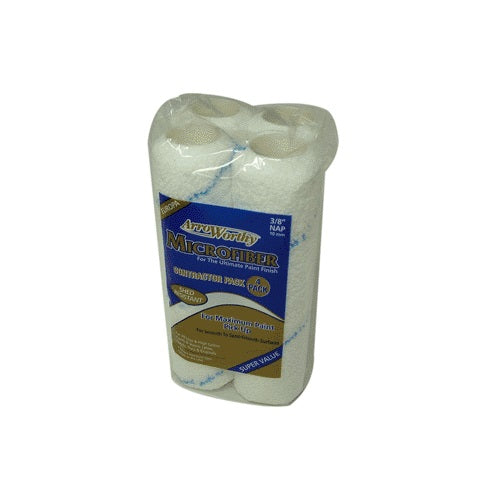 Arroworthy 9MFR4-4PK Nap Microfiber Roller Cover, 4/Pack