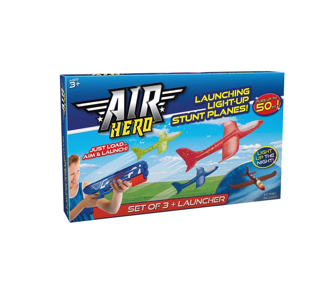 As Seen on TV AHERO-MC4 Air Hero Toy, Assorted, 3 pieces