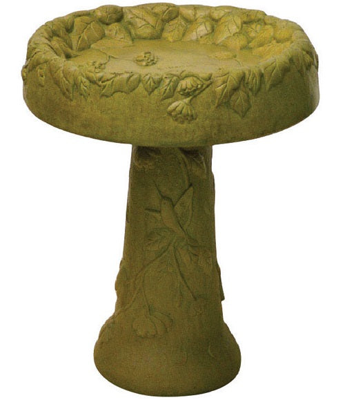 Athens 02-910413BRM Glorious Hummingbird Birdbath, 22" x 19"