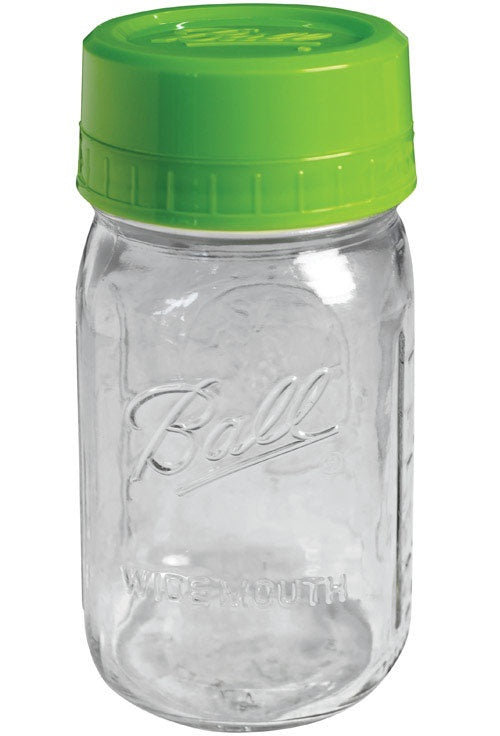 Ball 1440040003 Pour and Measure Cap And Jar, Green, 32 Oz