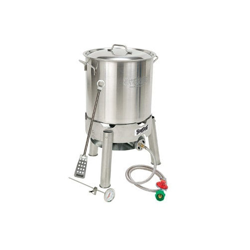 Bayou Classic 800-130 Stainless Steel HomeBrew Set, 30 Quart