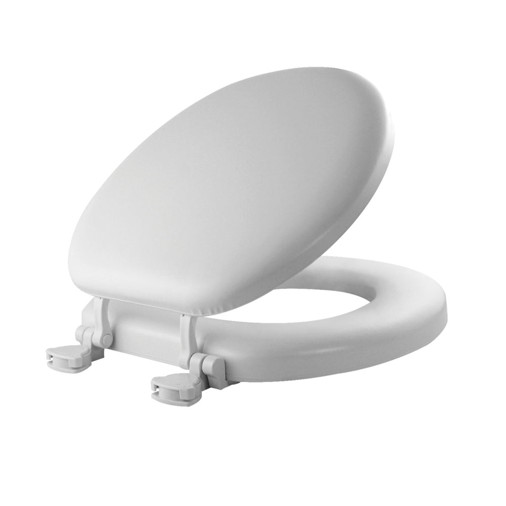 Bemis 15EC 000 Round Soft Toilet Seat, White