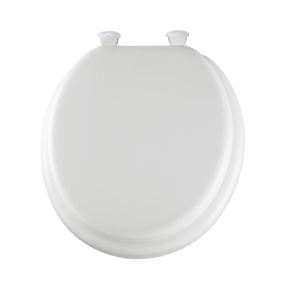 Bemis 15EC 000 Round Soft Toilet Seat, White