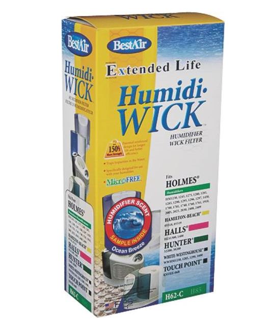 BestAir H62-PDQ-4 Water Wick Humidifier Filter