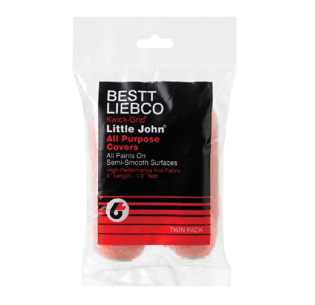 Bestt Liebco 509438000 Kwick-Grip Mini Paint Roller Cover, 4"