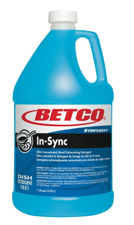 Betco 185104-00 Dishwashing Detergent, 1-Gallon