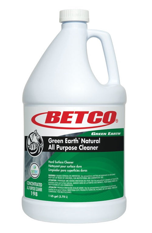 Betco 19804-00 Green Earth Natural All Purpose Cleaner, 1-Gallon