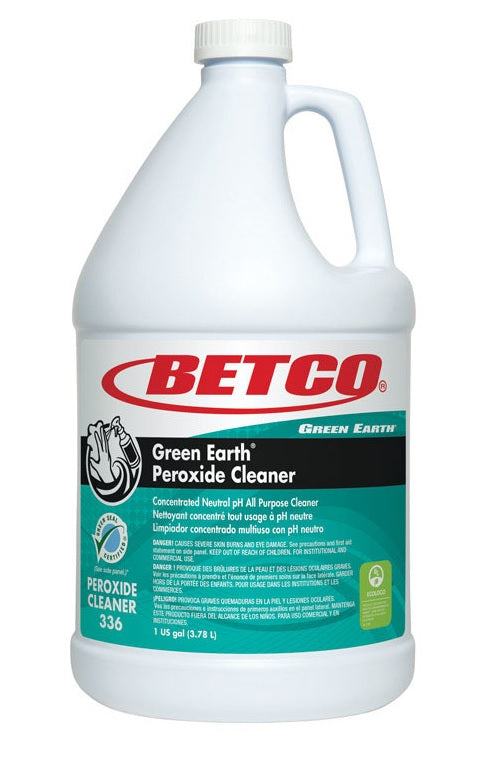 Betco 33604-00 Green Earth Peroxide Cleaner, 1-Gallon