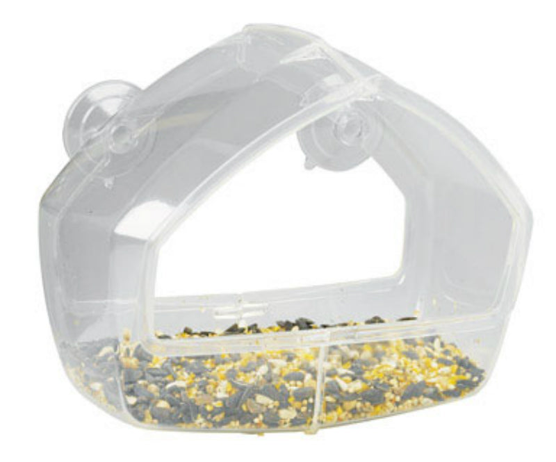 Perky-Pet 348 Birdscapes Window Wild Bird Feeder, Clear