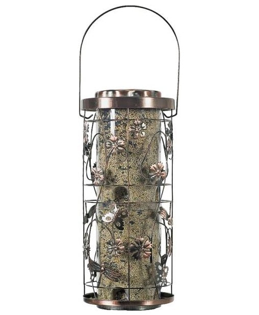 Birdscapes 570 Copper Meadow Bird Feeder, 4 Lb Capacity