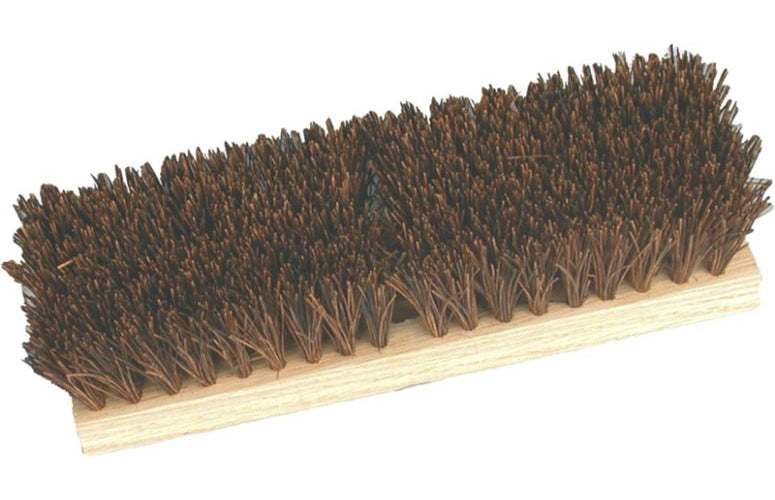 Birdwell Cleaning 2010-12 Palmyra Fiber Trim Scrub Brush, 2"