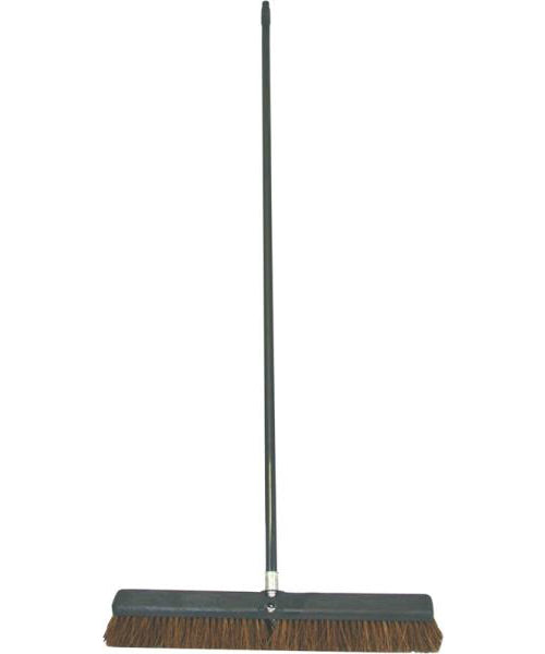 Birdwell Cleaning 4024-4 Power Push Broom, Natural Palmyra Fiber, 24 X 2-5/8 X 7/8"