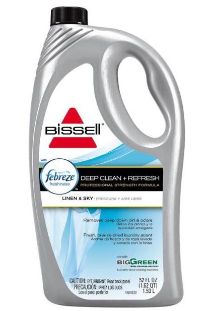 Bissell 22763 Febreze Carpet Cleaner, Deep Clean & Refresh, 52 Oz.
