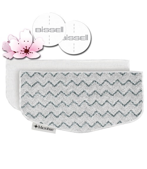 Bissell 5938 Power Fresh Mop Pads & Steam Cartridge