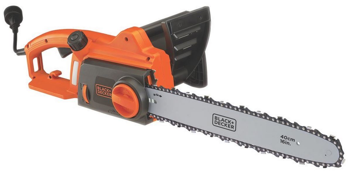 Black & Decker CS1216 Corded Chainsaw, 12 Amp, 16"