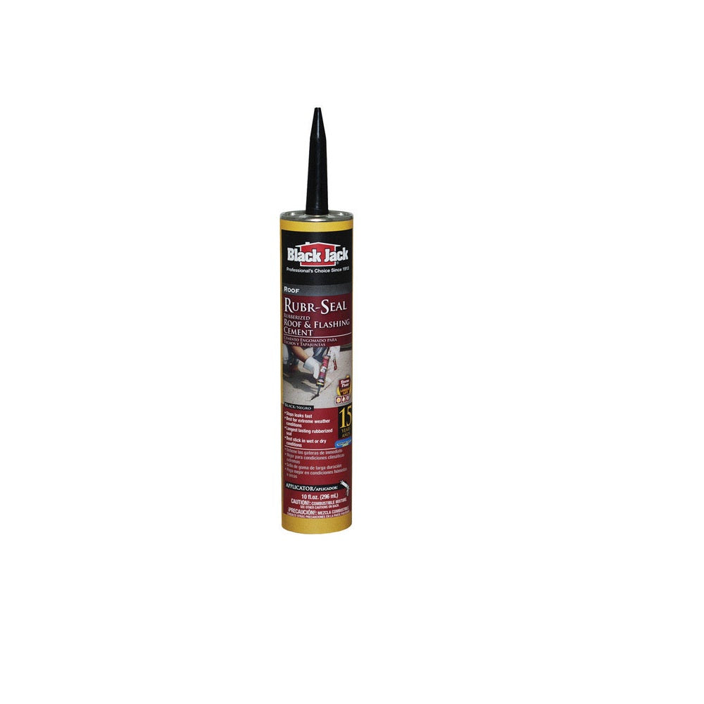 Black Jack 6148-9-62 Rubr-Seal #21 Rubberized Roof Cement, 10.1 Oz