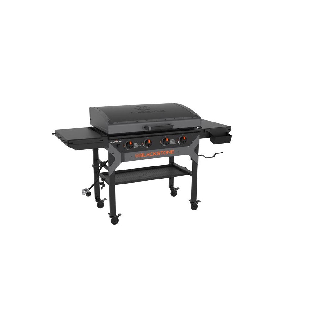 Blackstone 2310 4 Burner Outdoor Griddle with Hood, Black