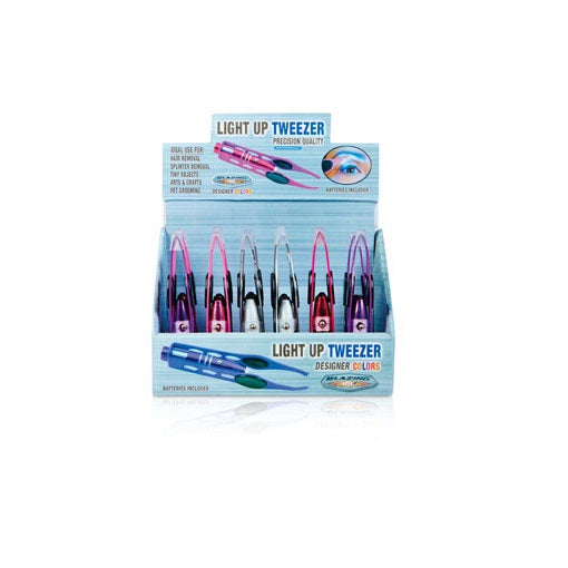 Blazing Ledz 900203 Light Up Tweezers, Assorted Colors