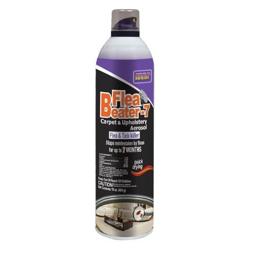 Bonide 036 Flea Beater-7 Carpet & Upholstery, 15 Oz, Aerosol