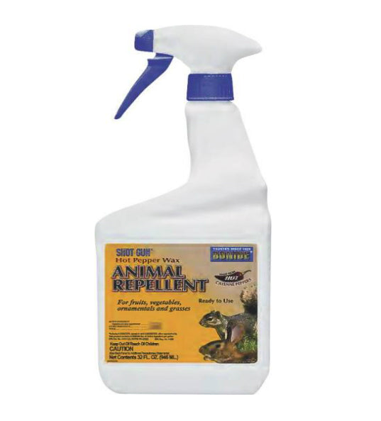 Bonide 127 Hot Pepper Wax Animal Repellent, 1 Quart
