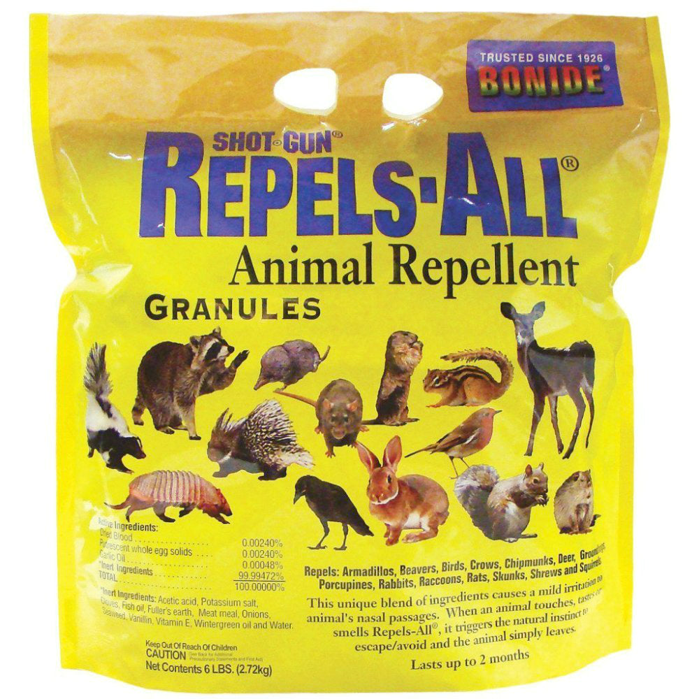Bonide 2362 Repels-All Granules, 6 lbs