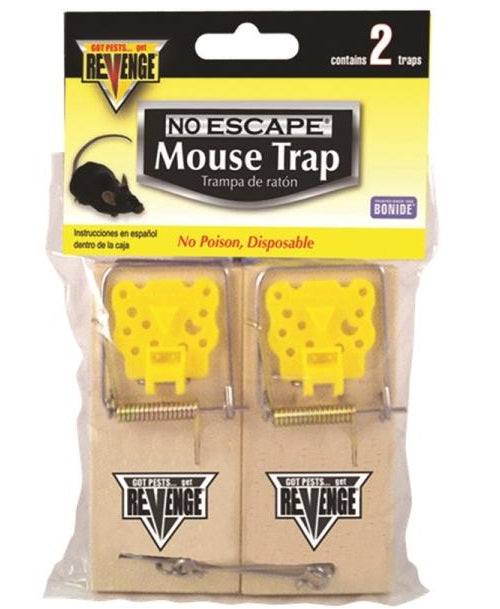 Bonide 47062 Revenge Snap Trap For Rats, 2/Pack