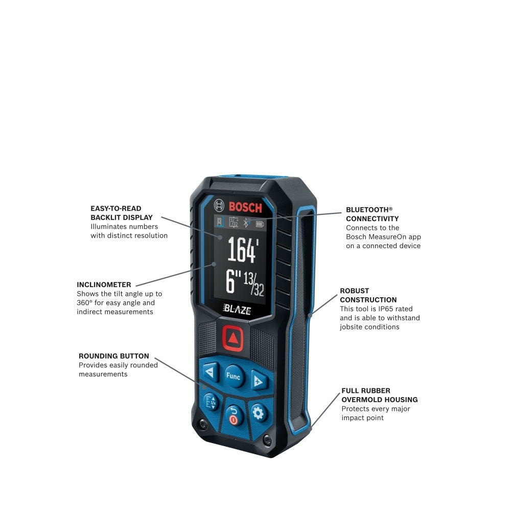 Bosch GLM165-27C Blaze Electronic Laser Measure