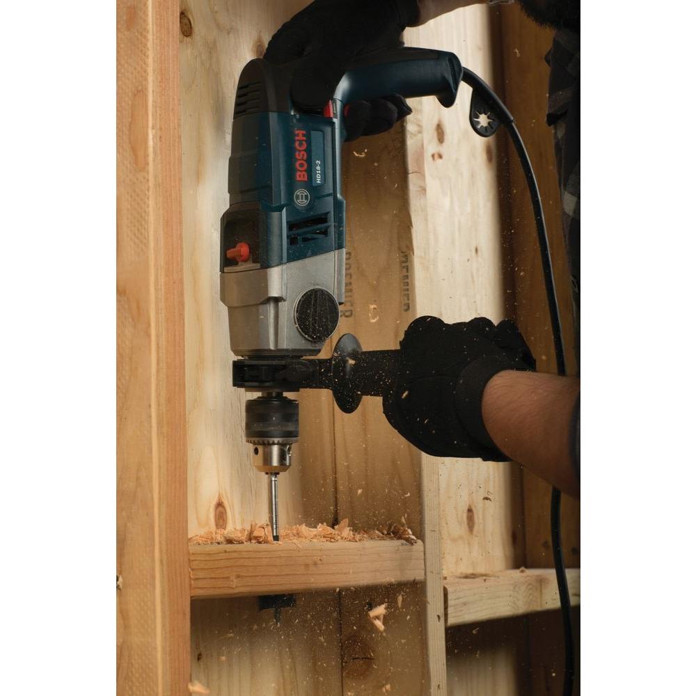 Bosch HD18-2 VSR Hammer Drill, Blue, 8.5 amps